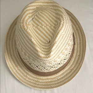 J Crew straw fedora
